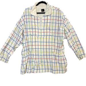 Vintage Liz Claiborne Lizsport Pullover Front Pocket Size Large Jacket Cruise